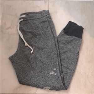 A&F Distressed Joggers